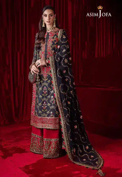 Asim Jofa | Bekhudi Luxury Chiffon 23 | AJBK-02 - House Of Anaya