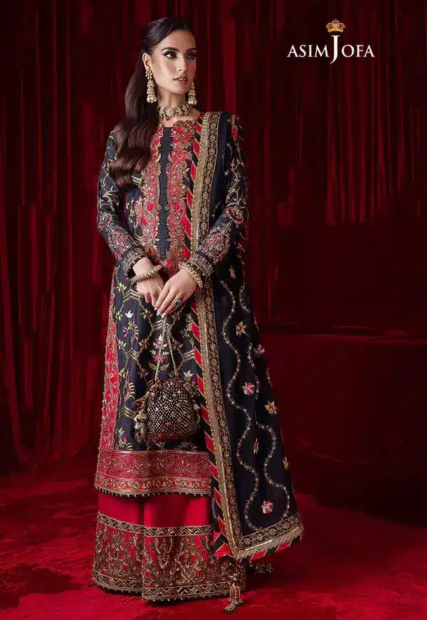 Asim Jofa | Bekhudi Luxury Chiffon 23 | AJBK-02 - House Of Anaya