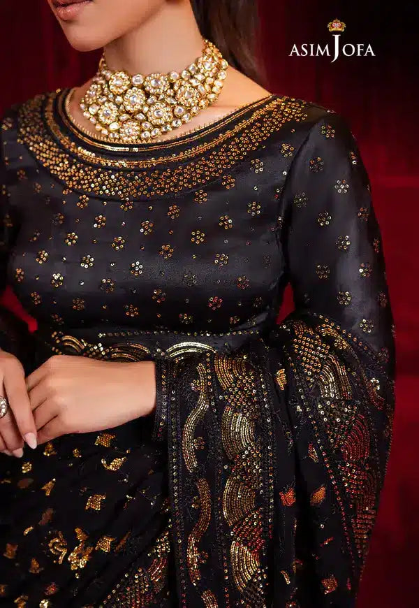 Asim Jofa | Bekhudi Luxury Chiffon 23 | AJBK-03 - House Of Anaya