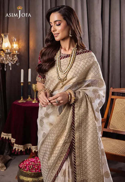 Asim Jofa | Bekhudi Luxury Chiffon 23 | AJBK-04 - House Of Anaya