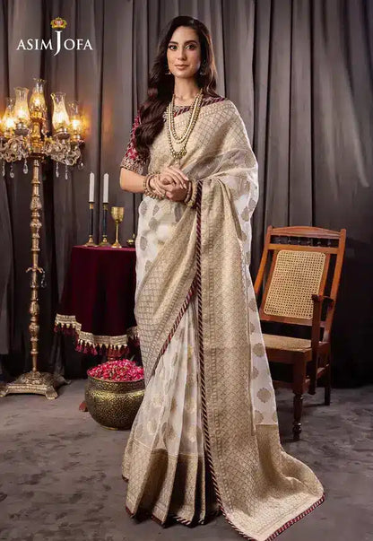 Asim Jofa | Bekhudi Luxury Chiffon 23 | AJBK-04 - House Of Anaya