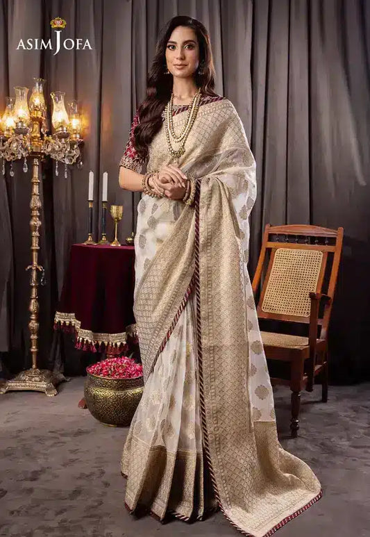 Asim Jofa | Bekhudi Luxury Chiffon 23 | AJBK-04 - House Of Anaya
