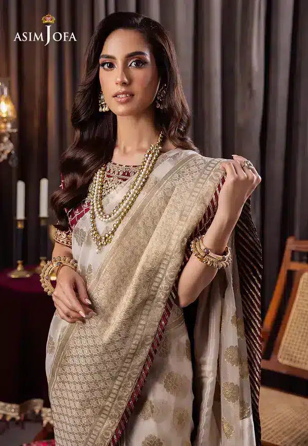 Asim Jofa | Bekhudi Luxury Chiffon 23 | AJBK-04 - House Of Anaya