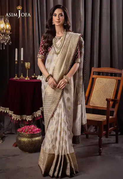 Asim Jofa | Bekhudi Luxury Chiffon 23 | AJBK-04 - House Of Anaya