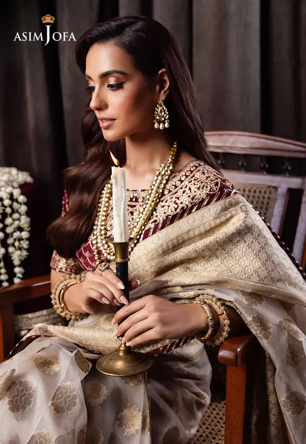 Asim Jofa | Bekhudi Luxury Chiffon 23 | AJBK-04 - House Of Anaya