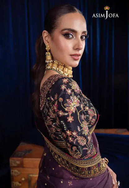 Asim Jofa | Bekhudi Luxury Chiffon 23 | AJBK-08 - House Of Anaya