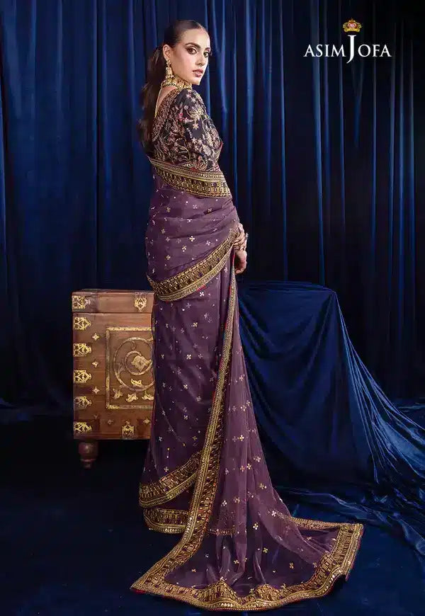 Asim Jofa | Bekhudi Luxury Chiffon 23 | AJBK-08 - House Of Anaya