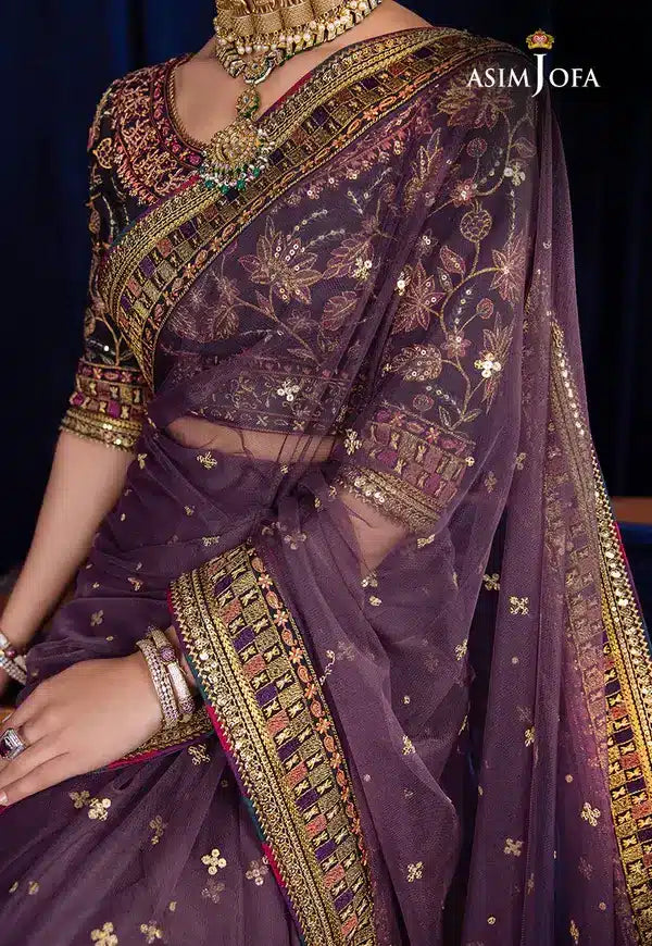 Asim Jofa | Bekhudi Luxury Chiffon 23 | AJBK-08 - House Of Anaya