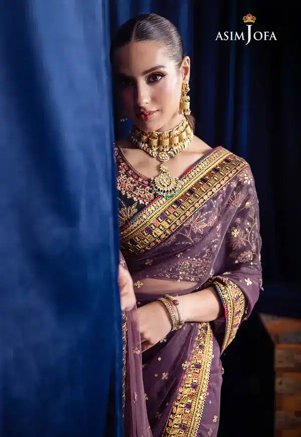 Asim Jofa | Bekhudi Luxury Chiffon 23 | AJBK-08 - House Of Anaya