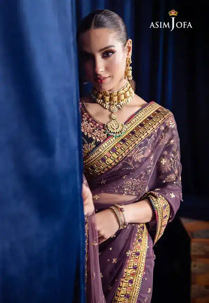Asim Jofa | Bekhudi Luxury Chiffon 23 | AJBK-08 - House Of Anaya