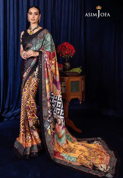 Asim Jofa | Bekhudi Luxury Chiffon 23 | AJBK-09 - House Of Anaya