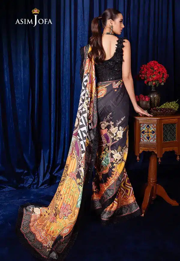 Asim Jofa | Bekhudi Luxury Chiffon 23 | AJBK-09 - House Of Anaya