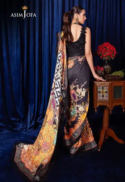 Asim Jofa | Bekhudi Luxury Chiffon 23 | AJBK-09 - House Of Anaya