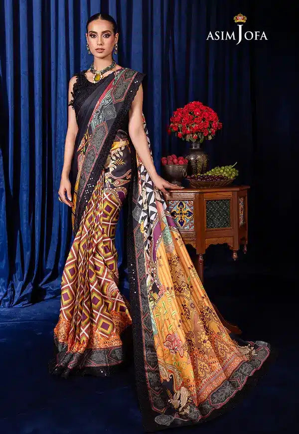 Asim Jofa | Bekhudi Luxury Chiffon 23 | AJBK-09 - House Of Anaya