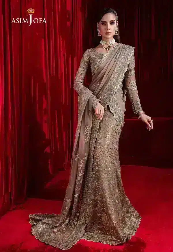 Asim Jofa | Bekhudi Luxury Chiffon 23 | AJBK-10 - House Of Anaya