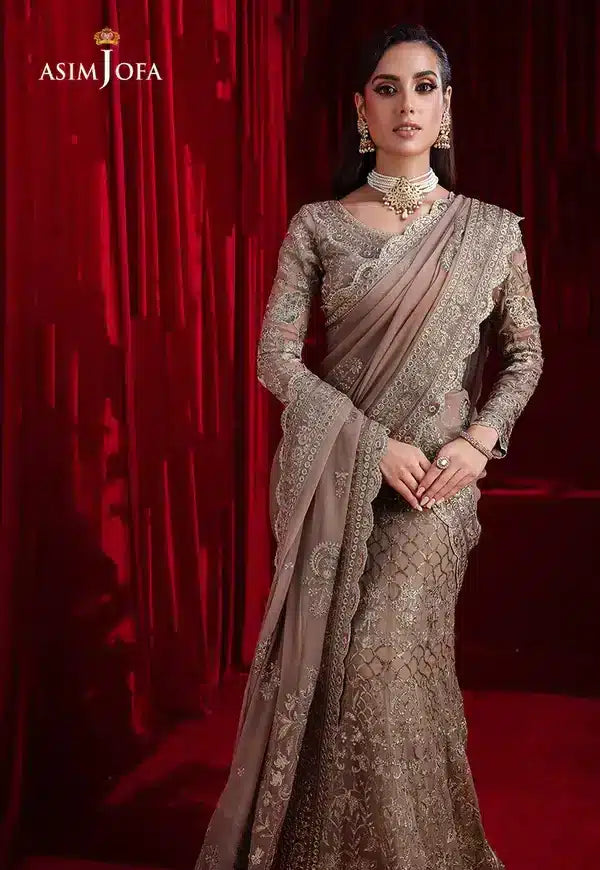 Asim Jofa | Bekhudi Luxury Chiffon 23 | AJBK-10 - House Of Anaya