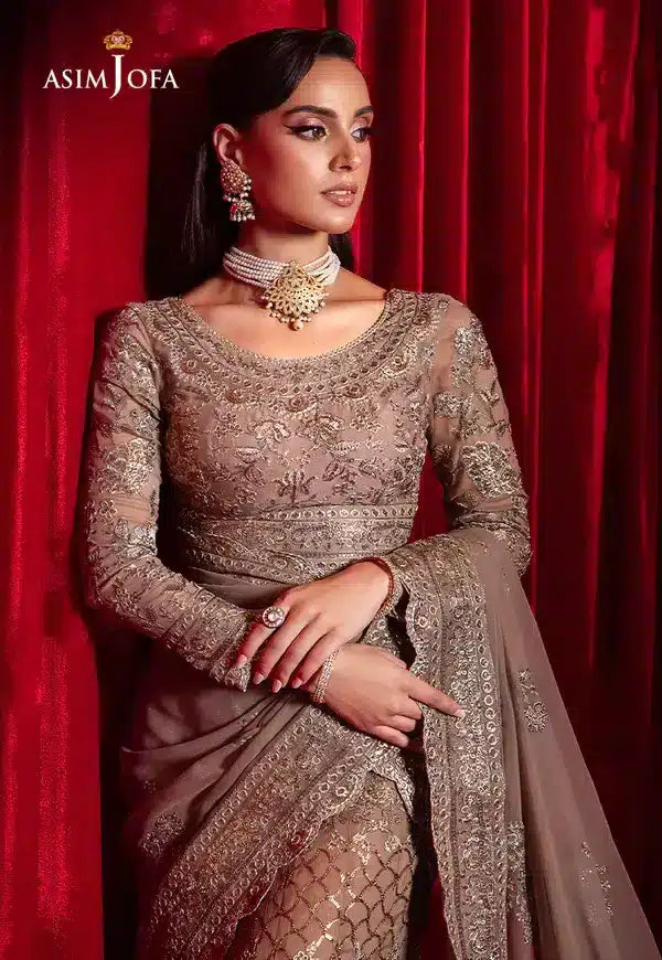 Asim Jofa | Bekhudi Luxury Chiffon 23 | AJBK-10 - House Of Anaya