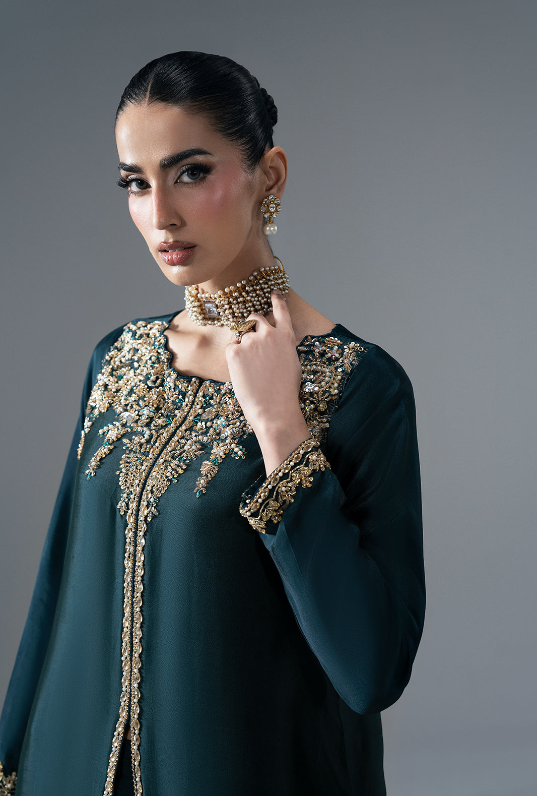 AJR Couture | AJR Symphony Pret'26 | Jade Mirage - 5