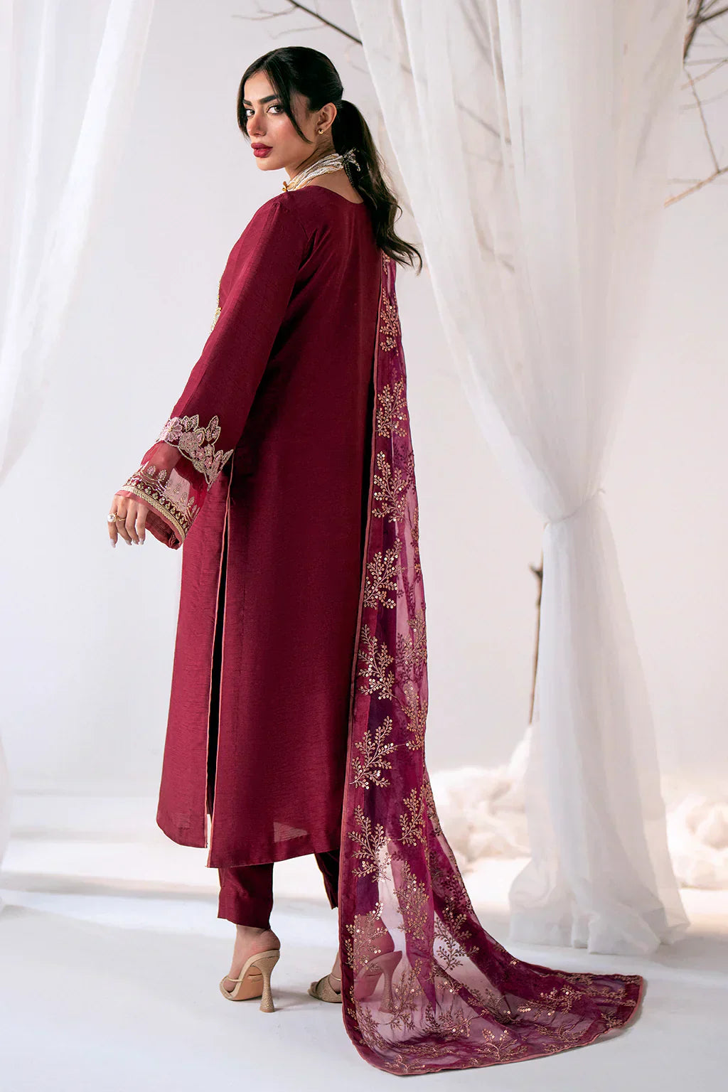 Ajr Couture | Luxe Pret Eid Drop | Starry - House Of Anaya