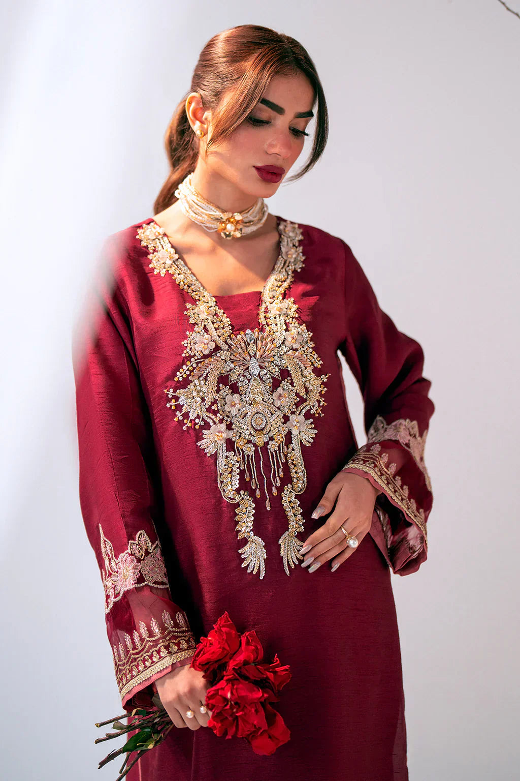 Ajr Couture | Luxe Pret Eid Drop | Starry - House Of Anaya