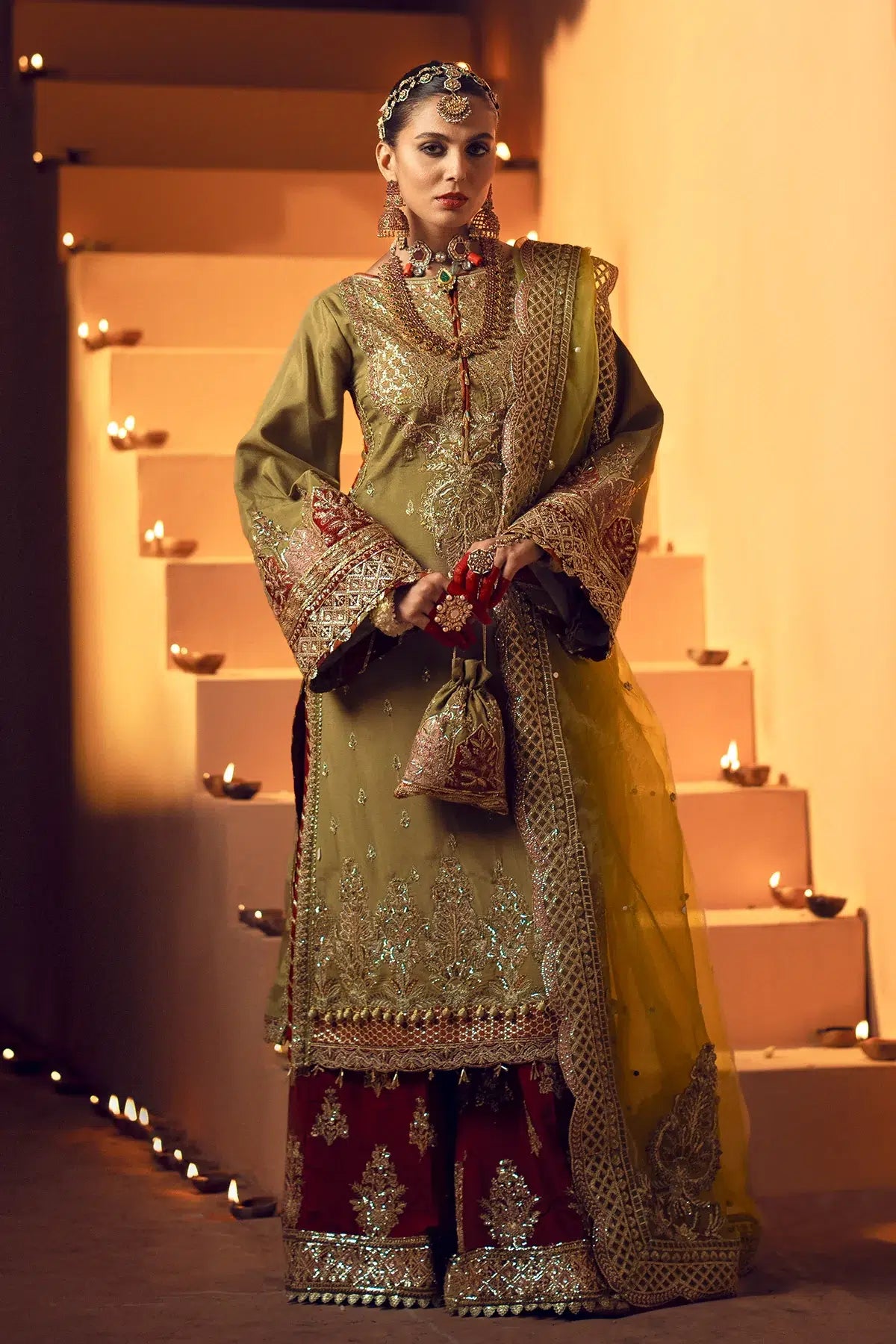 AJR Couture | Mushk The Silk Edit | Barsat - House Of Anaya