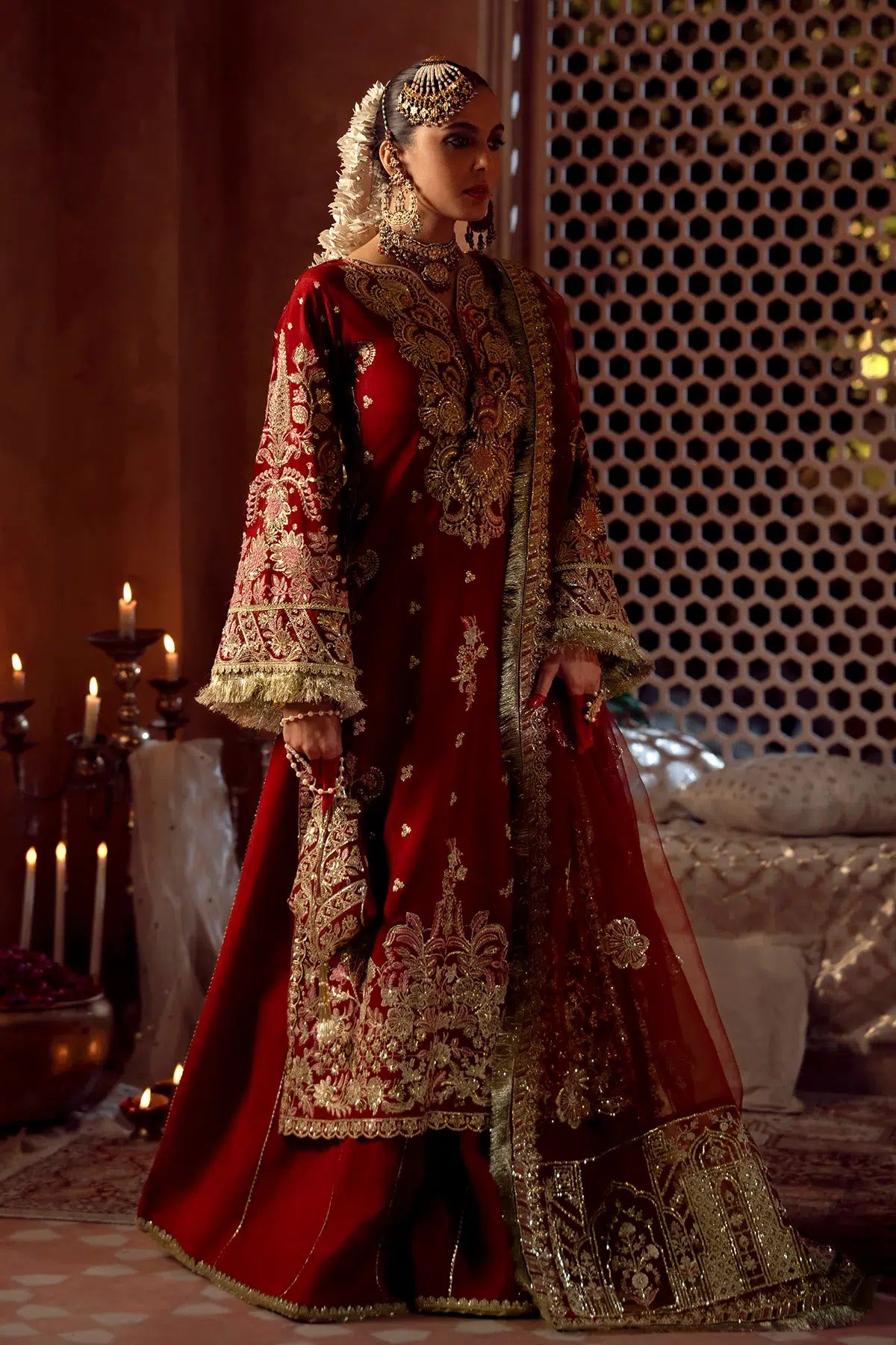 AJR Couture | Mushk The Silk Edit | Gulab - House Of Anaya
