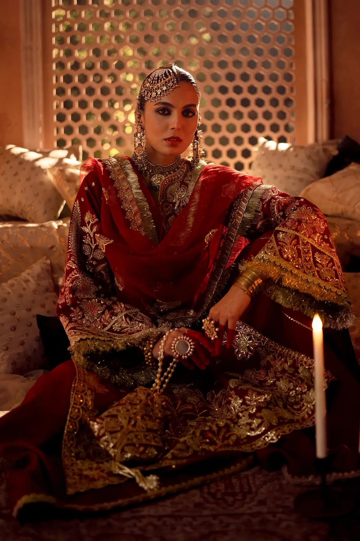 AJR Couture | Mushk The Silk Edit | Gulab - House Of Anaya