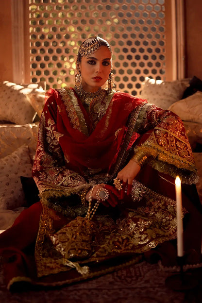 AJR Couture | Mushk The Silk Edit | Gulab - House Of Anaya
