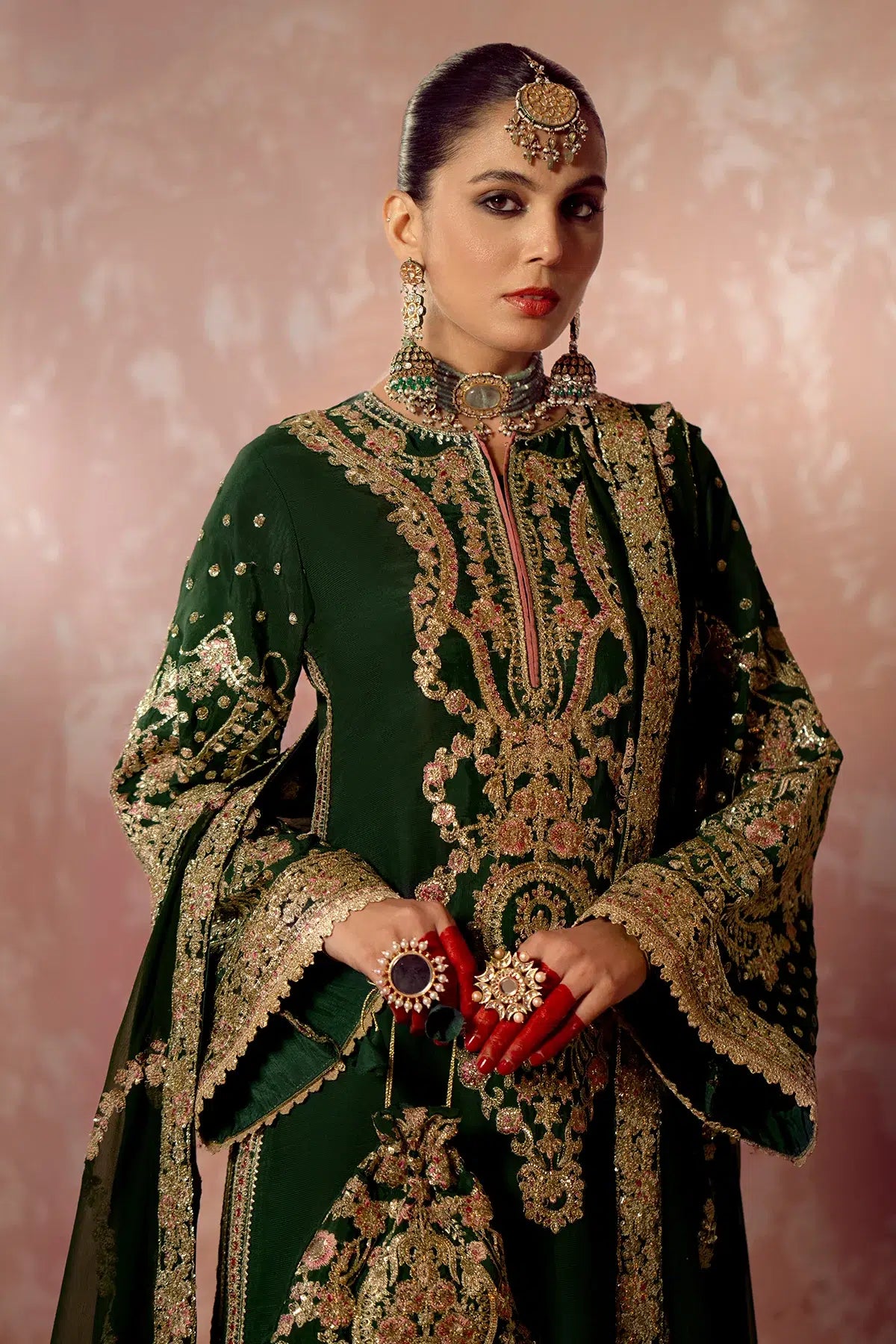 AJR Couture | Mushk The Silk Edit | Aangan - House Of Anaya