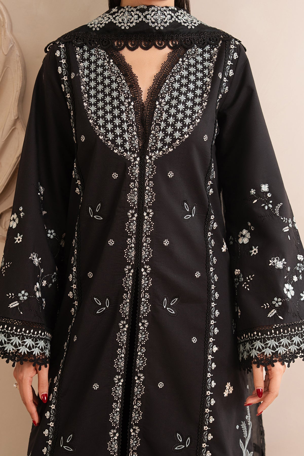 Afrozeh | Muted Muse '26 | Stone - Image 5