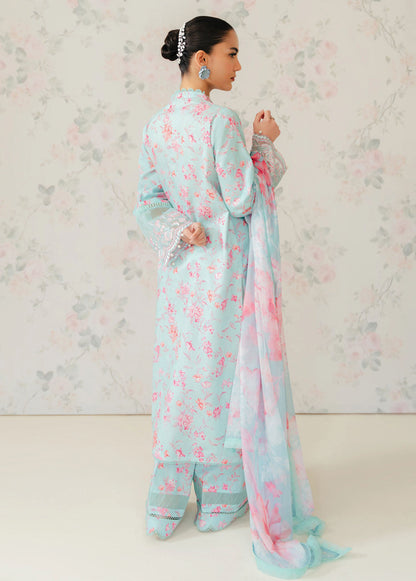 Afrozeh The Floral Charm Embroidered Lawn 3Pc Suit AL-24-V1-07