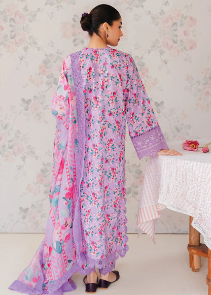 Afrozeh The Floral Charm Embroidered Lawn 3Pc Suit AL-24-V1-09