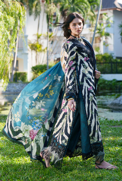 AJR Couture | Printed Chikankari 26 | Iris