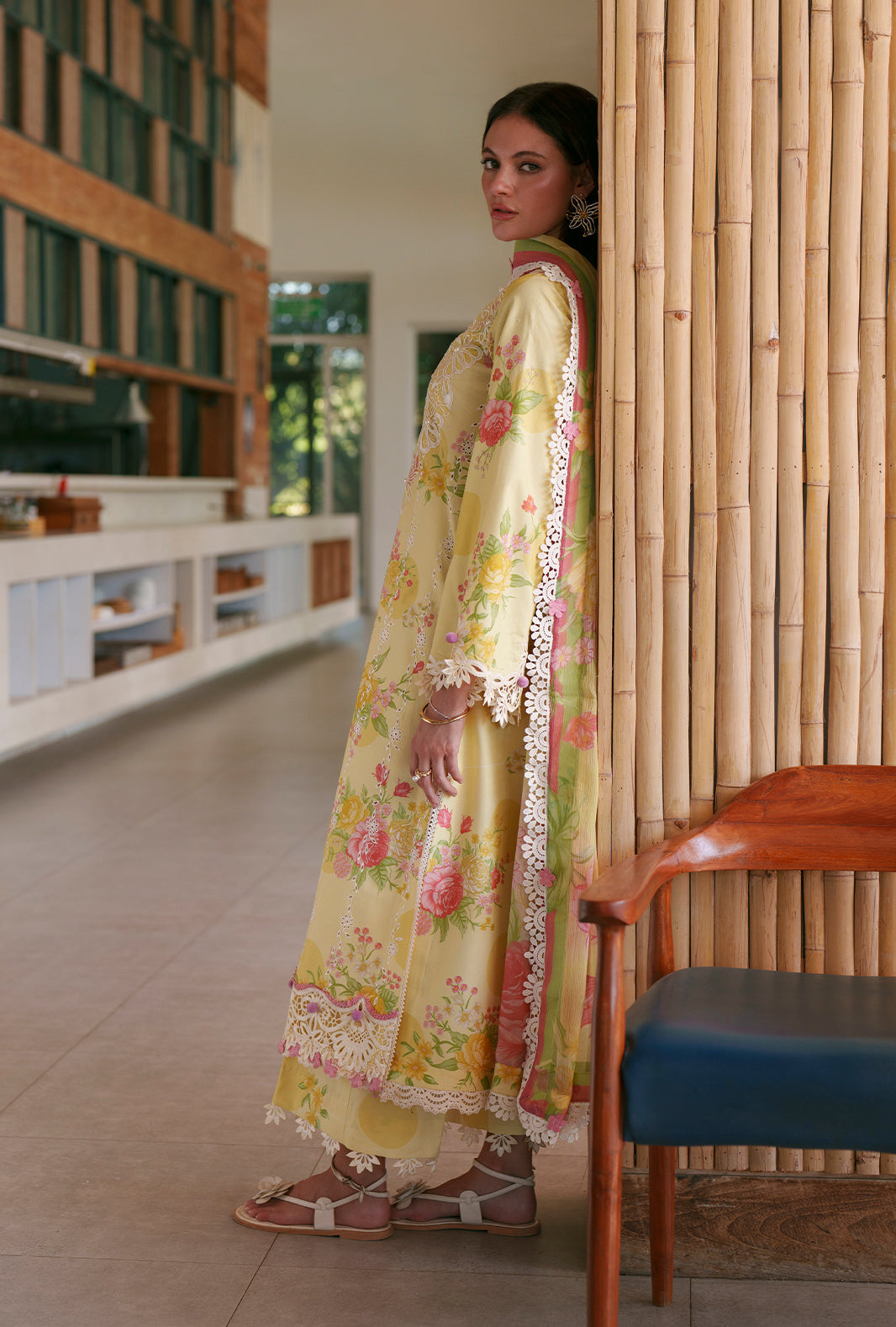 AJR Couture | Printed Chikankari 26 | Feya