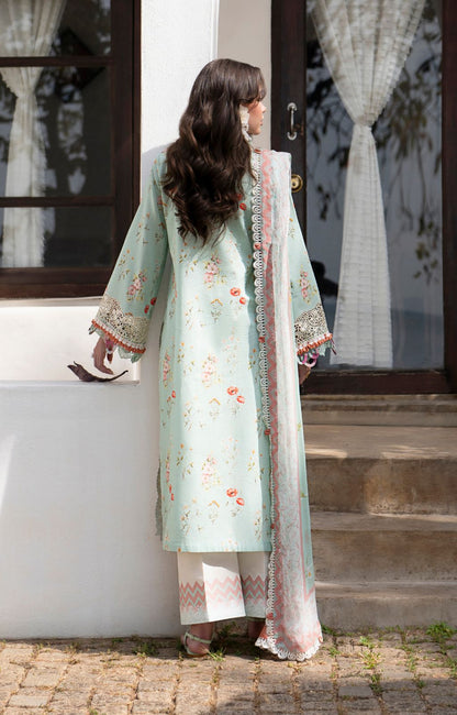 AJR Couture | Printakari Lawn 25 | Aqua