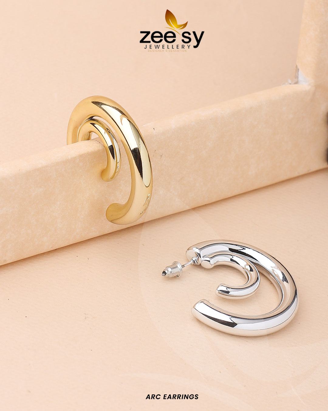 Arc Earrings - Libasekhas