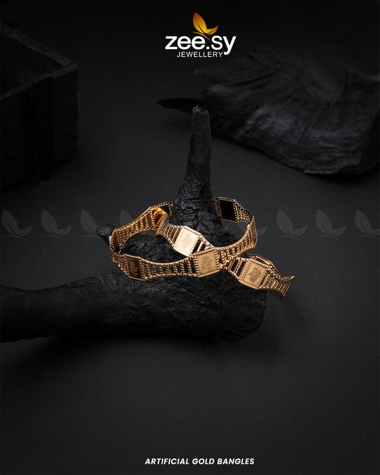 Artificial Gold Bangles - Libasekhas