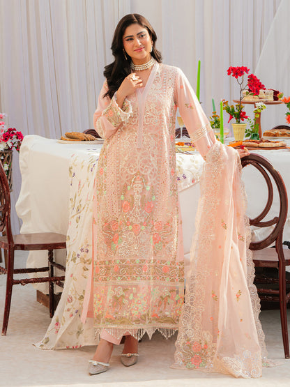 Mahnur | Allenura Luxury Lawn 24 | AZURE - House Of Anaya