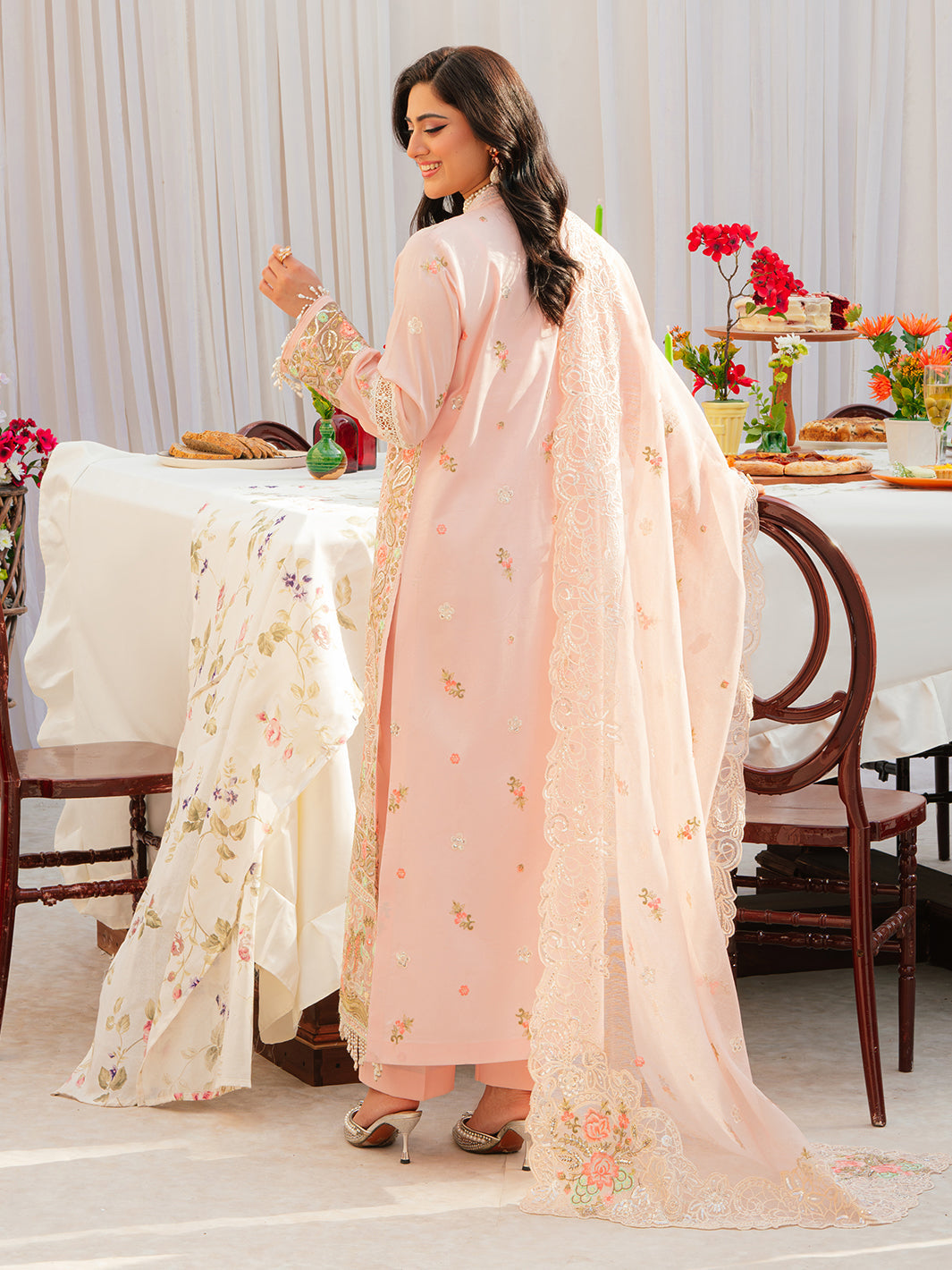 Mahnur | Allenura Luxury Lawn 24 | AZURE - House Of Anaya