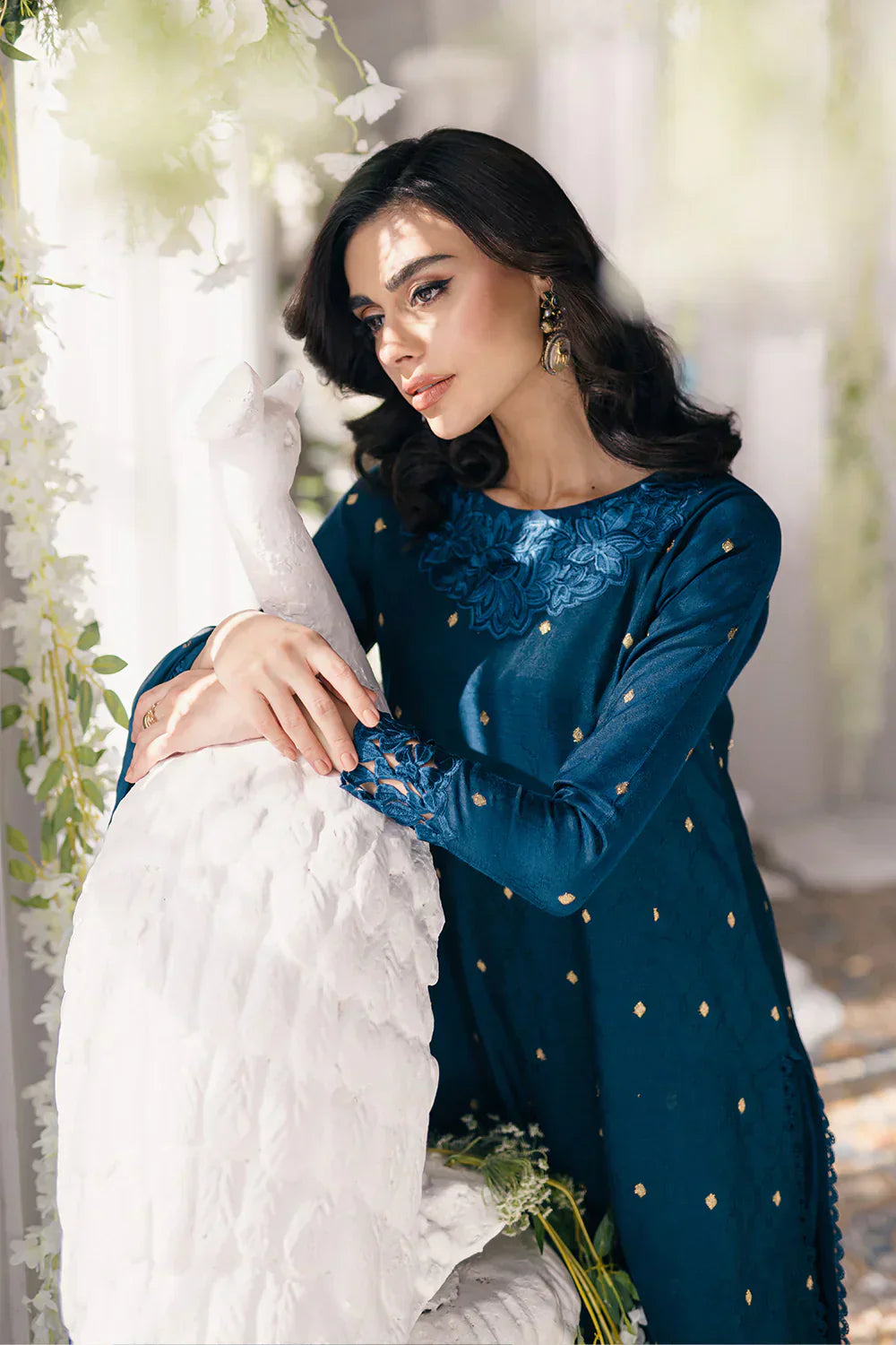 Azure | Ensembles Embroidered Formals | Aegean Breeze - House Of Anaya