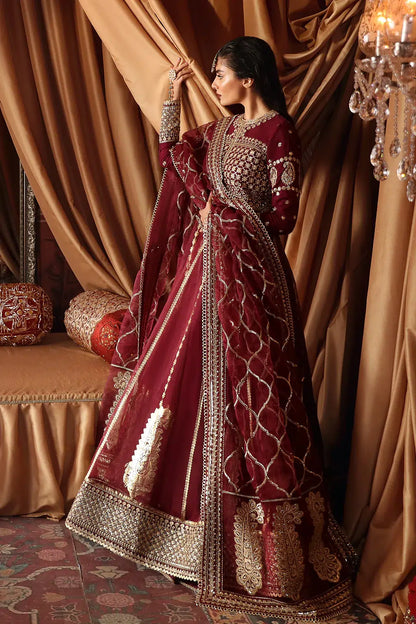 Afrozeh | Divani Silk Edit 23 | Muskan - House Of Anaya