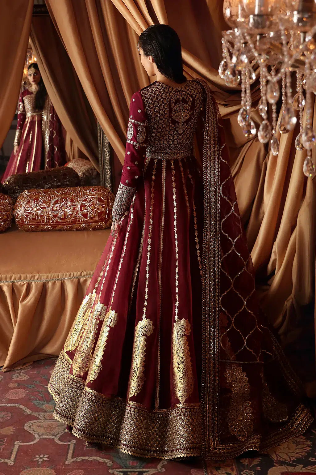 Afrozeh | Divani Silk Edit 23 | Muskan - House Of Anaya