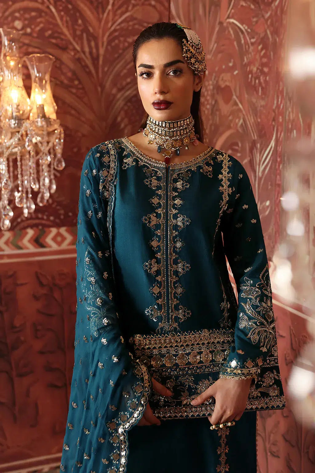 Afrozeh | Divani Silk Edit 23 | Kaira - House Of Anaya