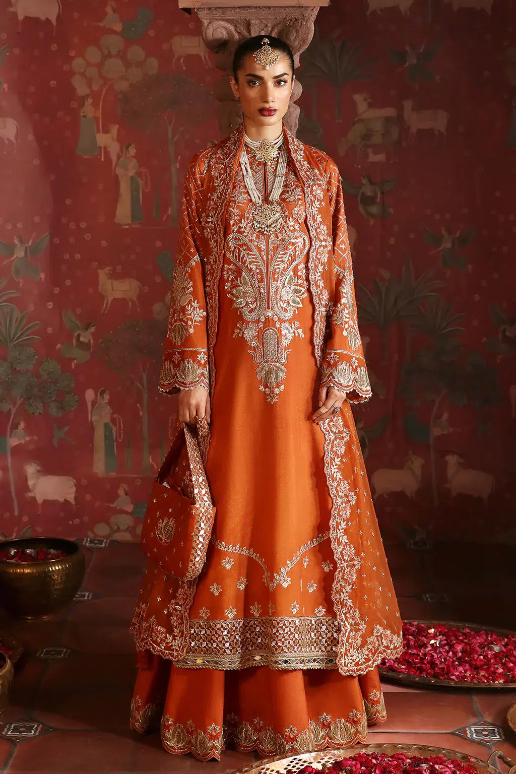 Afrozeh | Divani Silk Edit 23 | Zarish - House Of Anaya