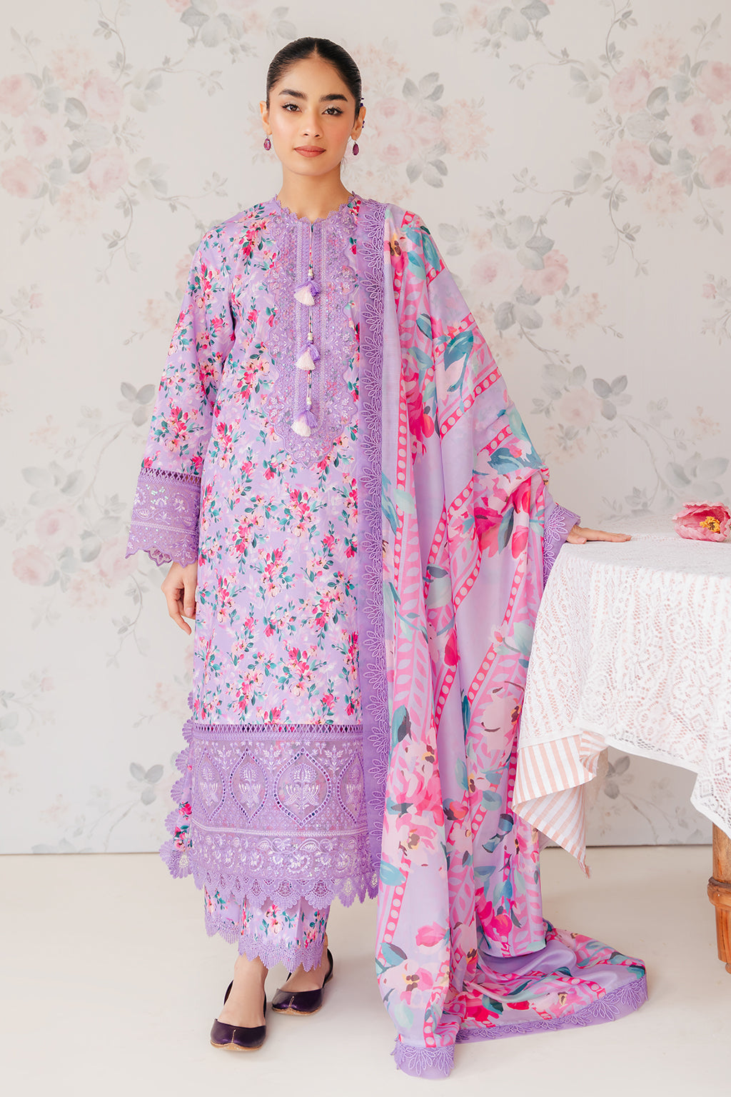 Afrozeh | The Floral Charm | Orchid - House Of Anaya