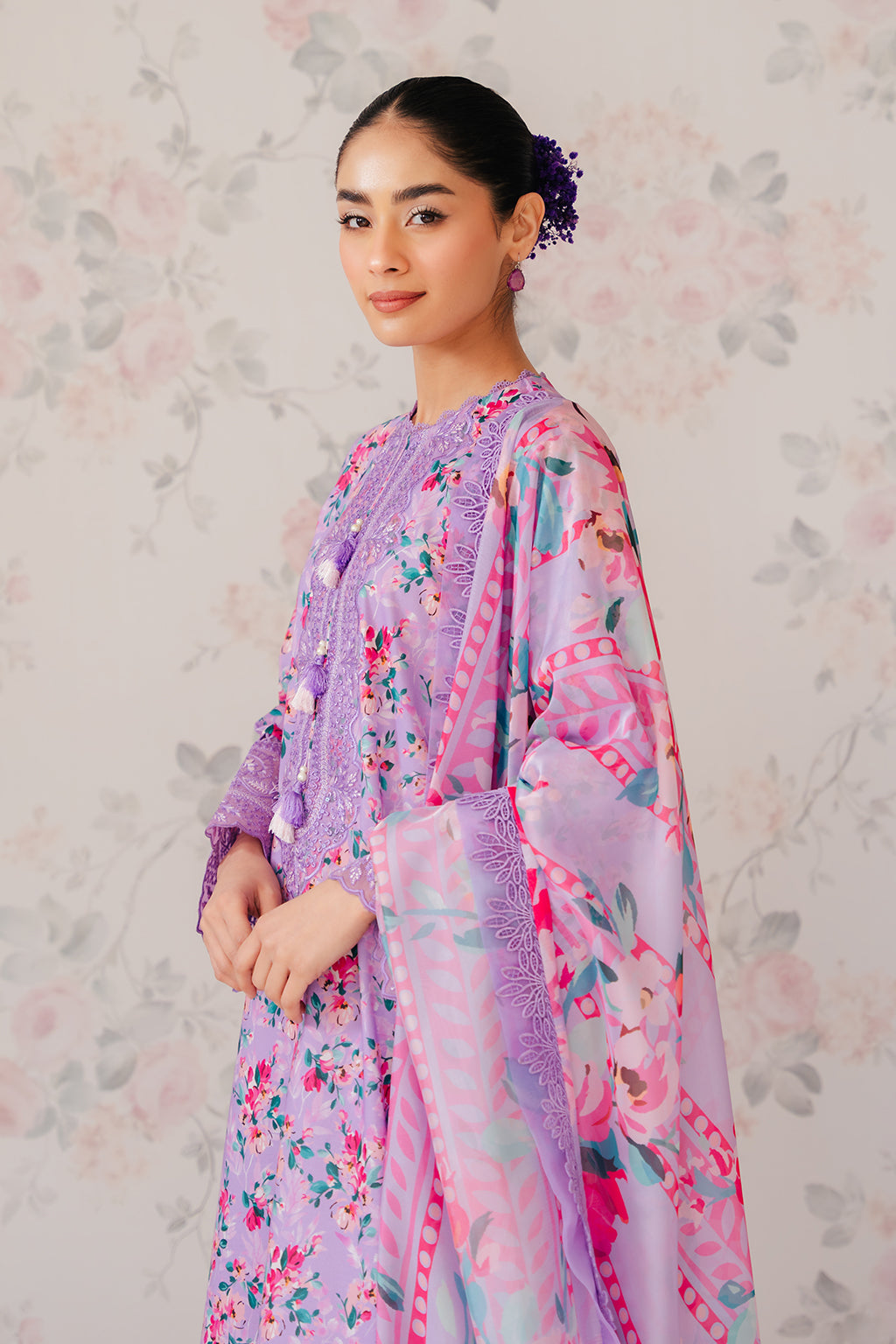 Afrozeh | The Floral Charm | Orchid - House Of Anaya