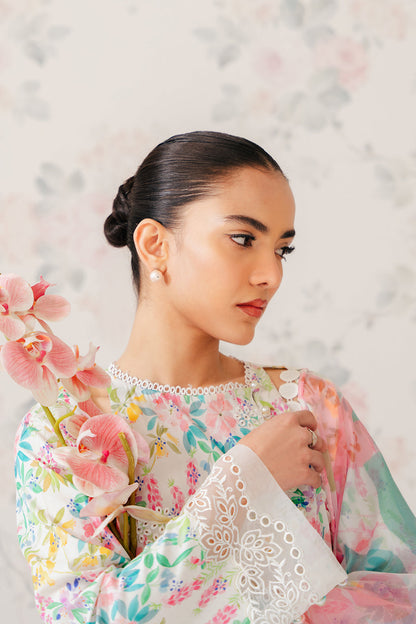 Afrozeh | The Floral Charm | Vanilla - House Of Anaya