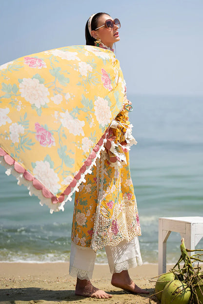 AJR Couture | Alif Signature Luxury Lawn 24 | Sunlit - House Of Anaya