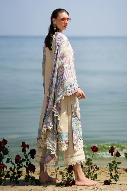 AJR Couture | Alif Signature Luxury Lawn 24 | Coraline - House Of Anaya