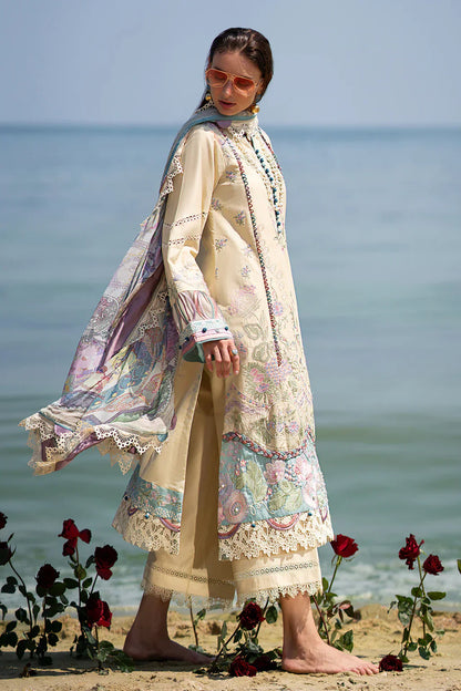 AJR Couture | Alif Signature Luxury Lawn 24 | Coraline - House Of Anaya